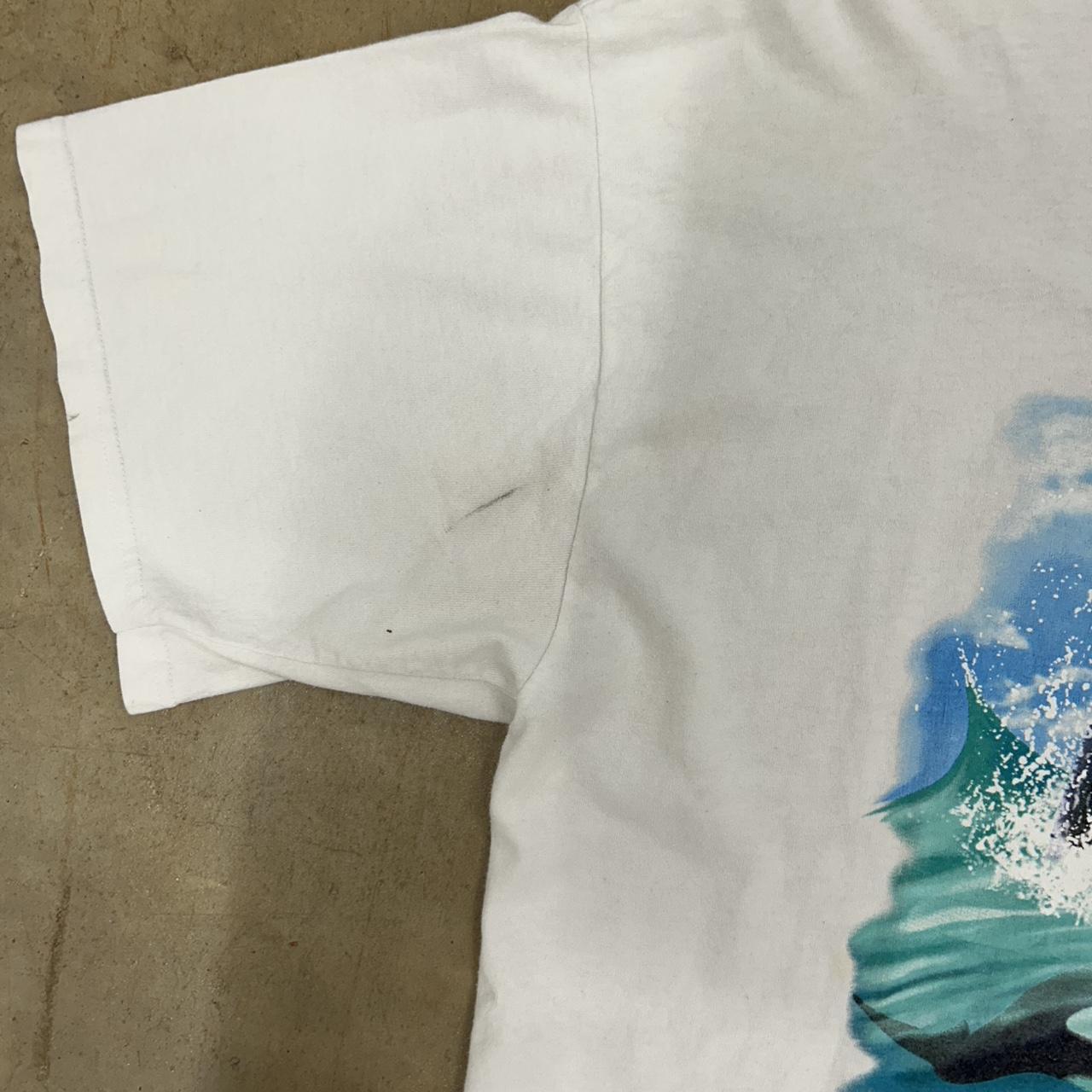 Vintage SeaWorld Orca Whale Graphic T-Shirt – Size 2XL – Good Condition – Small Stains