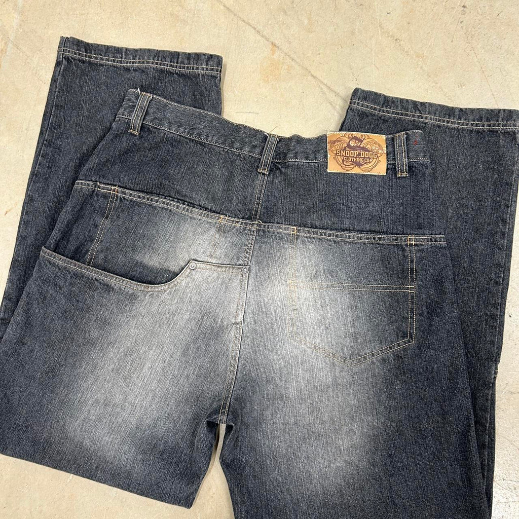 Y2K Snoop Dogg Clothing Co Baggy Jeans – Size 34 – Washed – Perfect Condition