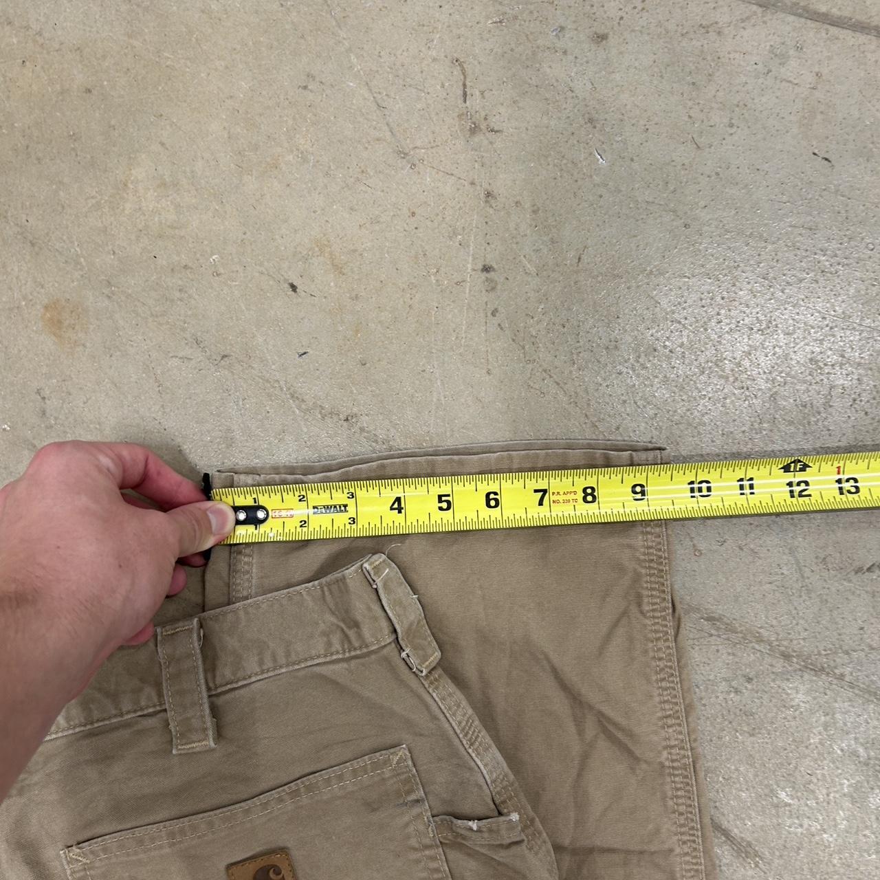 Carhartt Loose Fit Tan Carpenter Pants – Size 35x32 – Okay Condition