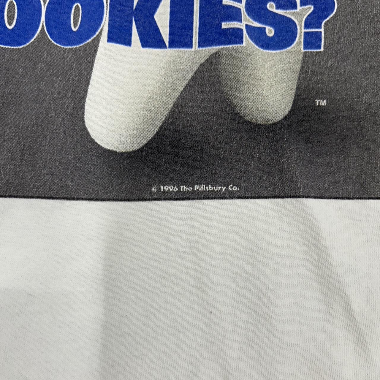 Vintage 1996 Pillsbury Doughboy “Got Cookies” T-Shirt – Size L – Great Condition – Minor Flaw