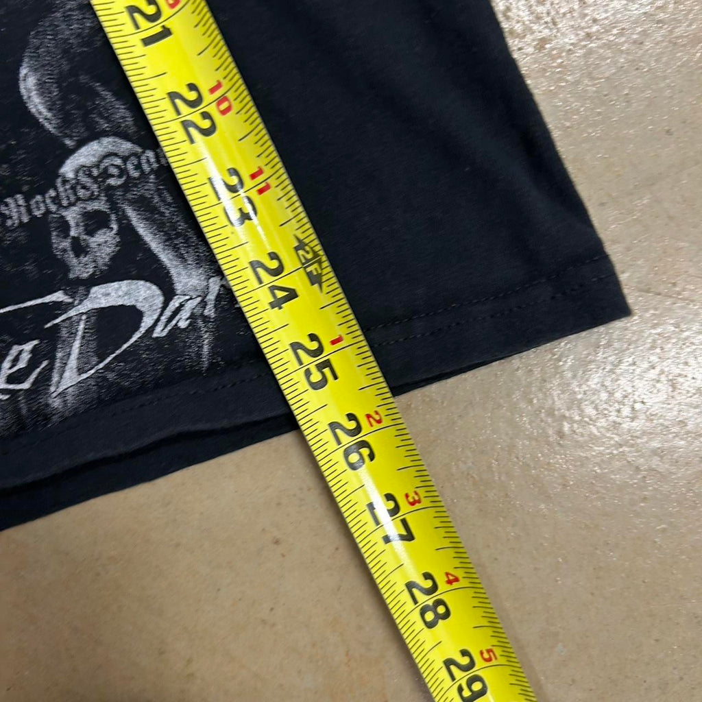 Iron Maiden All Over Print Graphic Band T-Shirt – Size M – Embroidered – Good Condition