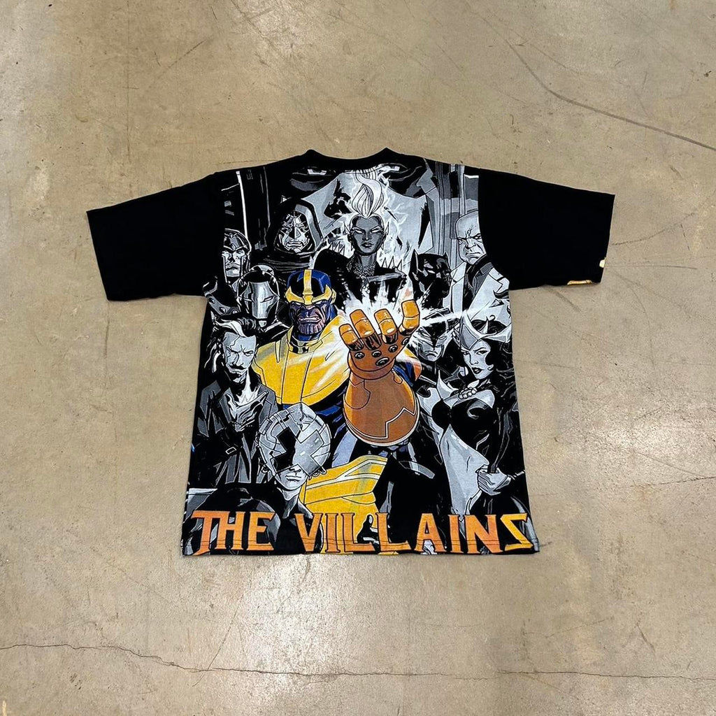 Marvel Thanos All Over Print Vintage Streetwear T-Shirt – Size XL – Perfect Condition