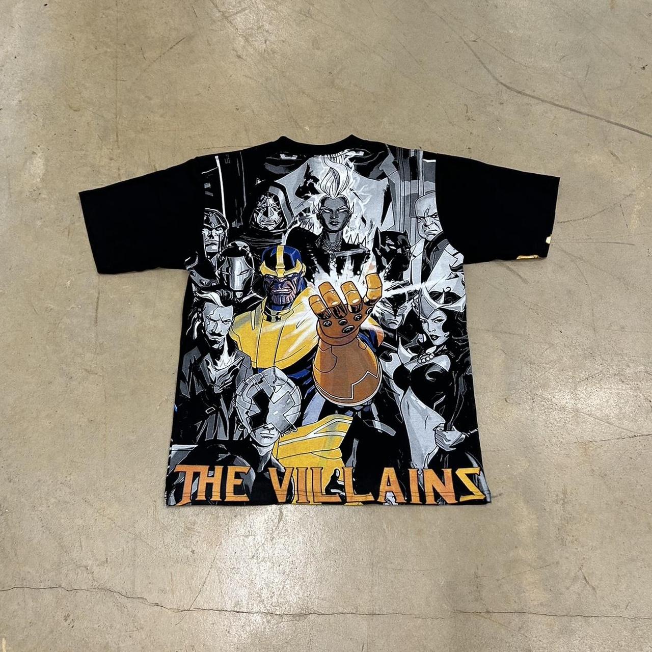 Marvel Thanos All Over Print Vintage Streetwear T-Shirt – Size XL – Perfect Condition