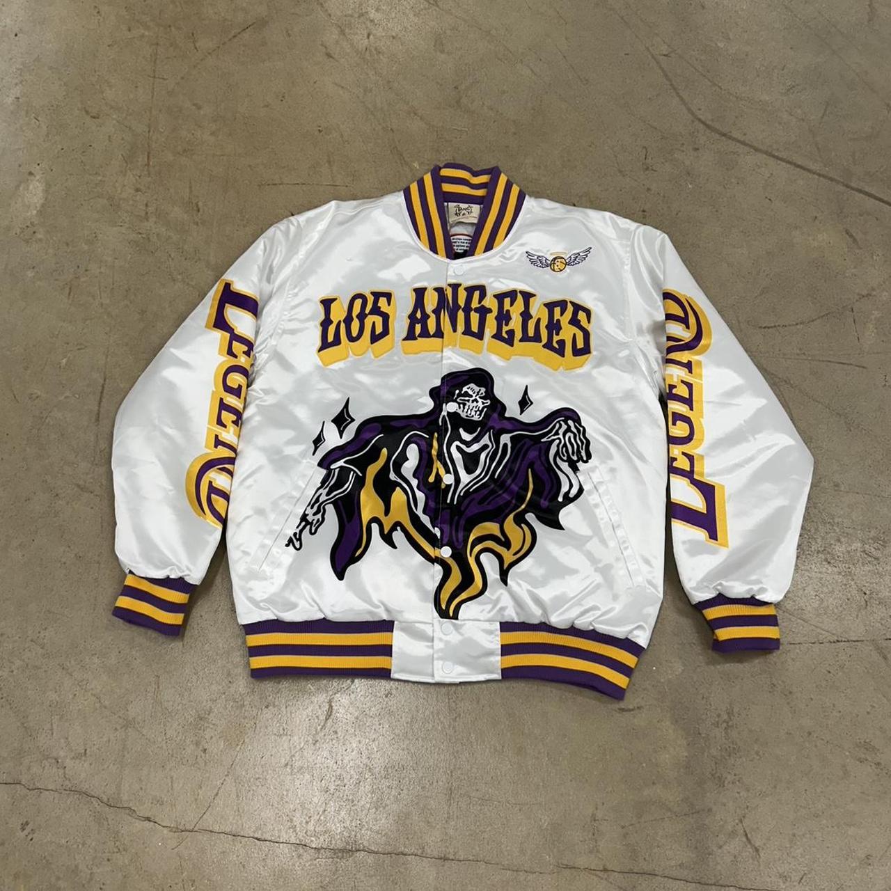 Warren Lotus Style LA Lakers Kobe Bryant Bomber Jacket | Vintage Inspired | Size XL | Brand New with Tags