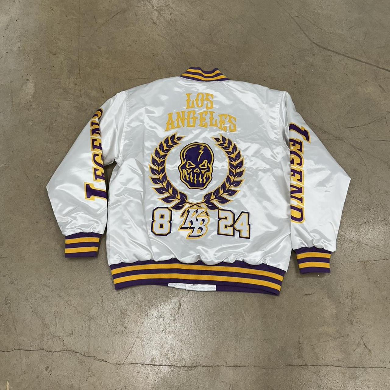Warren Lotus Style LA Lakers Kobe Bryant Bomber Jacket | Vintage Inspired | Size XL | Brand New with Tags