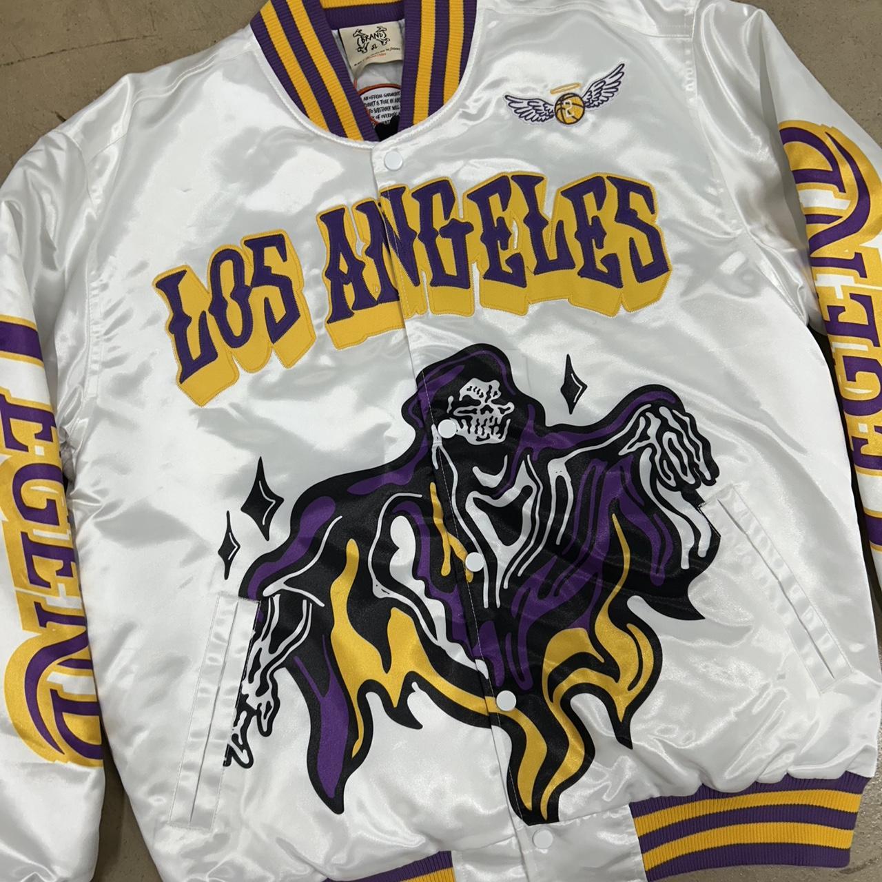 Warren Lotus Style LA Lakers Kobe Bryant Bomber Jacket | Vintage Inspired | Size XL | Brand New with Tags