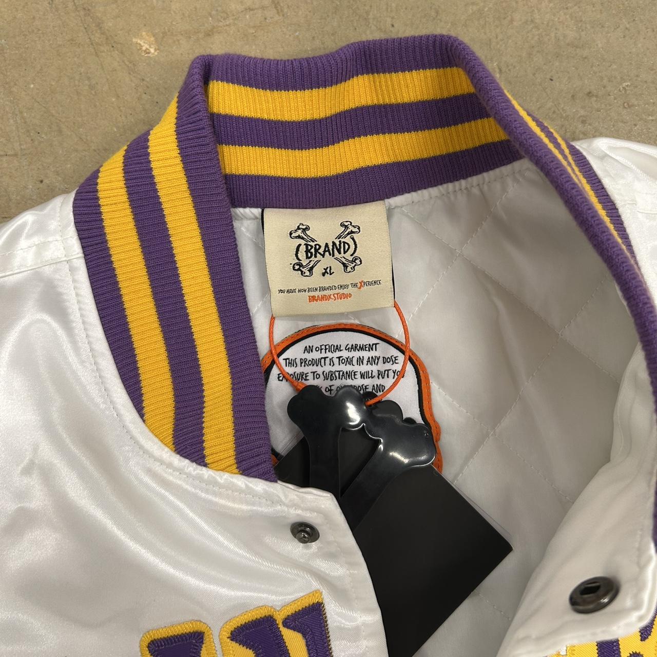 Warren Lotus Style LA Lakers Kobe Bryant Bomber Jacket | Vintage Inspired | Size XL | Brand New with Tags