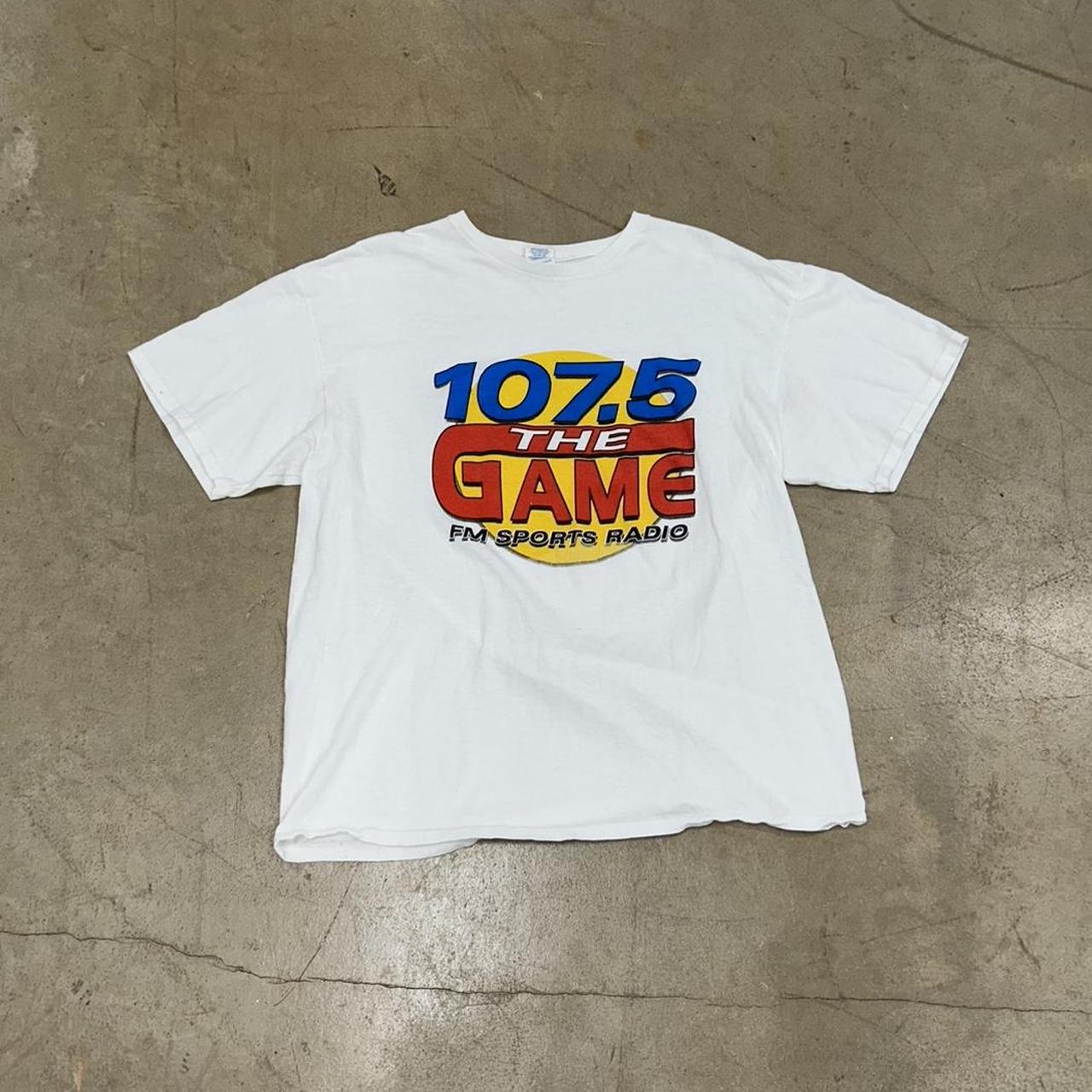 Vintage 107.5 The Game Radio Show Shirt – Size XL, Great Condition