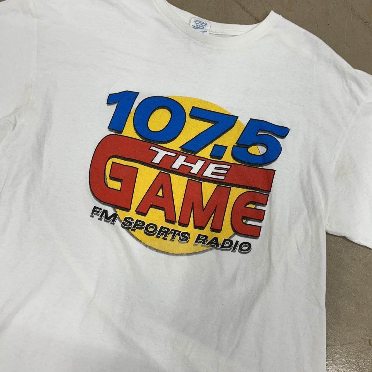 Vintage 107.5 The Game Radio Show Shirt – Size XL, Great Condition