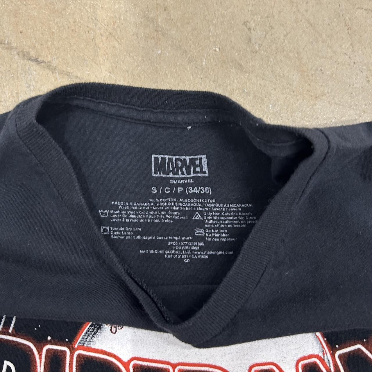 Black Spider-Man Graphic Tee – Size S, Great Condition