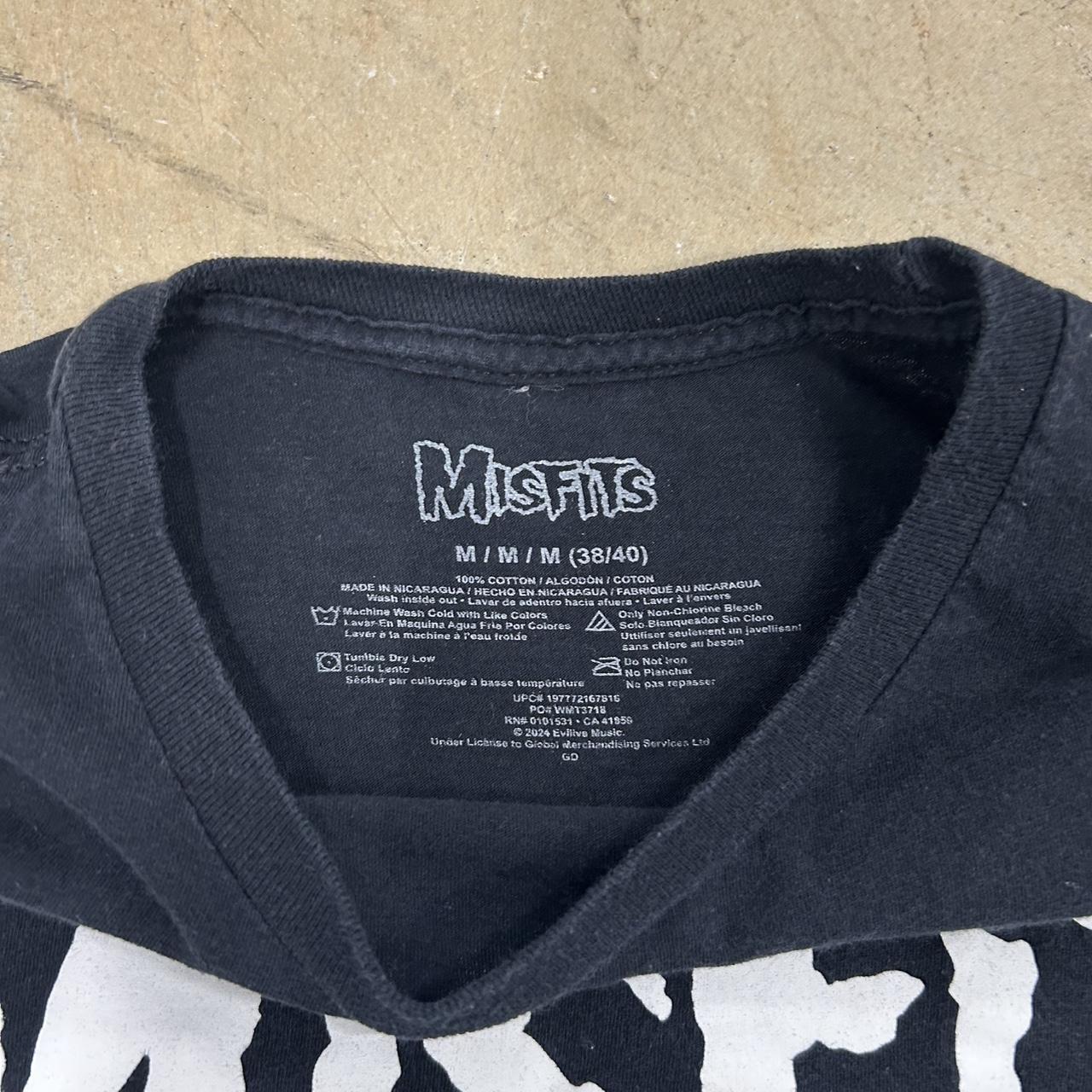 Vintage Misfits Black Band Tee – Size M, Great Condition