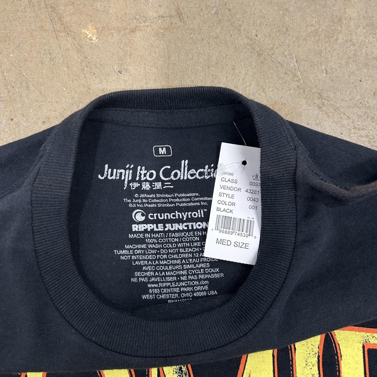Junji Ito Collection Anime Graphic Shirt – Size L, Perfect Condition, NWT