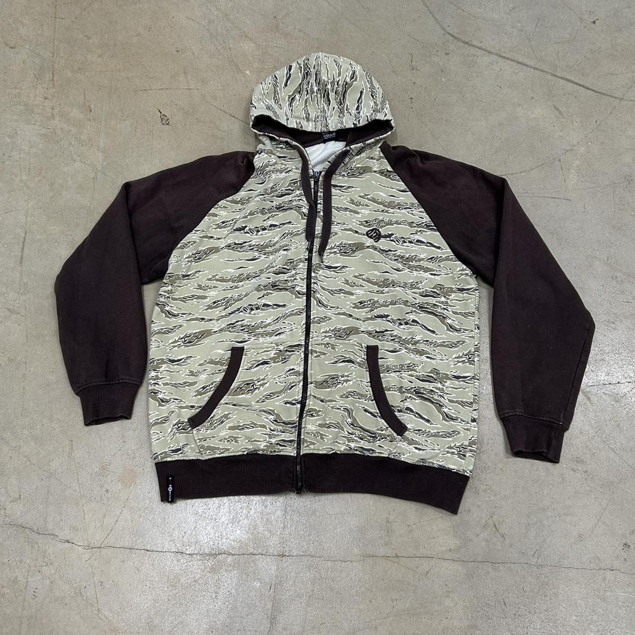 Enyce Desert Camo Zip-Up Hoodie – Tagged 4X, Fits Like XL – Great Condition
