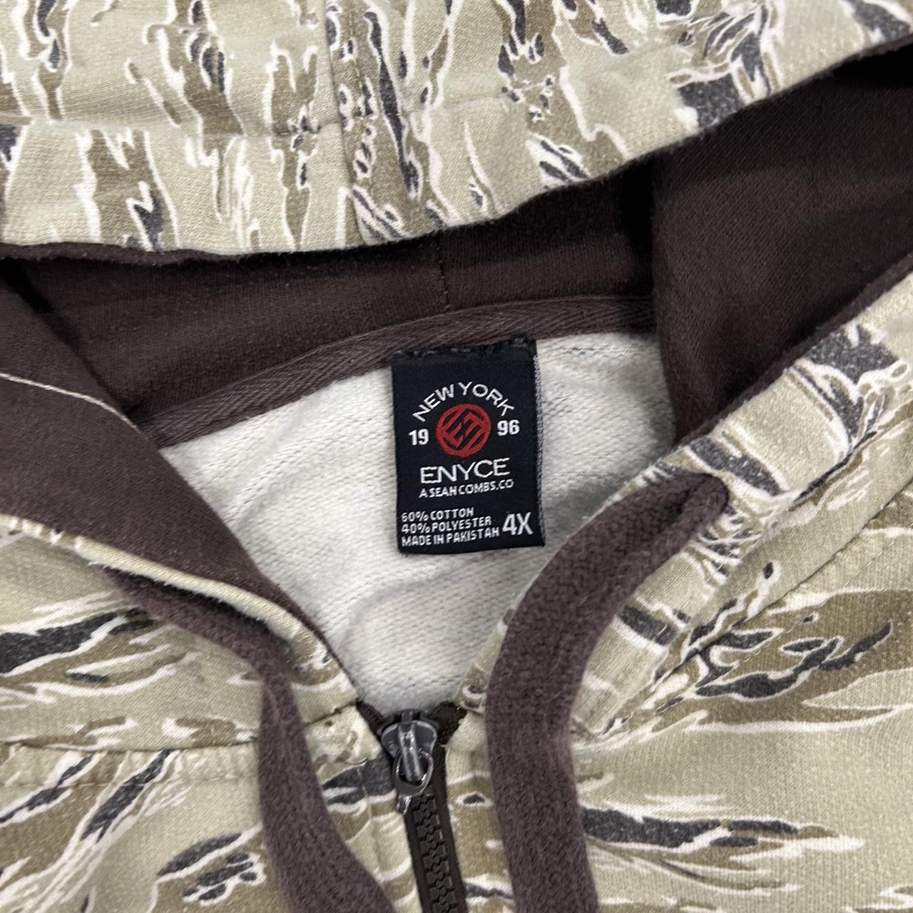 Enyce Desert Camo Zip-Up Hoodie – Tagged 4X, Fits Like XL – Great Condition