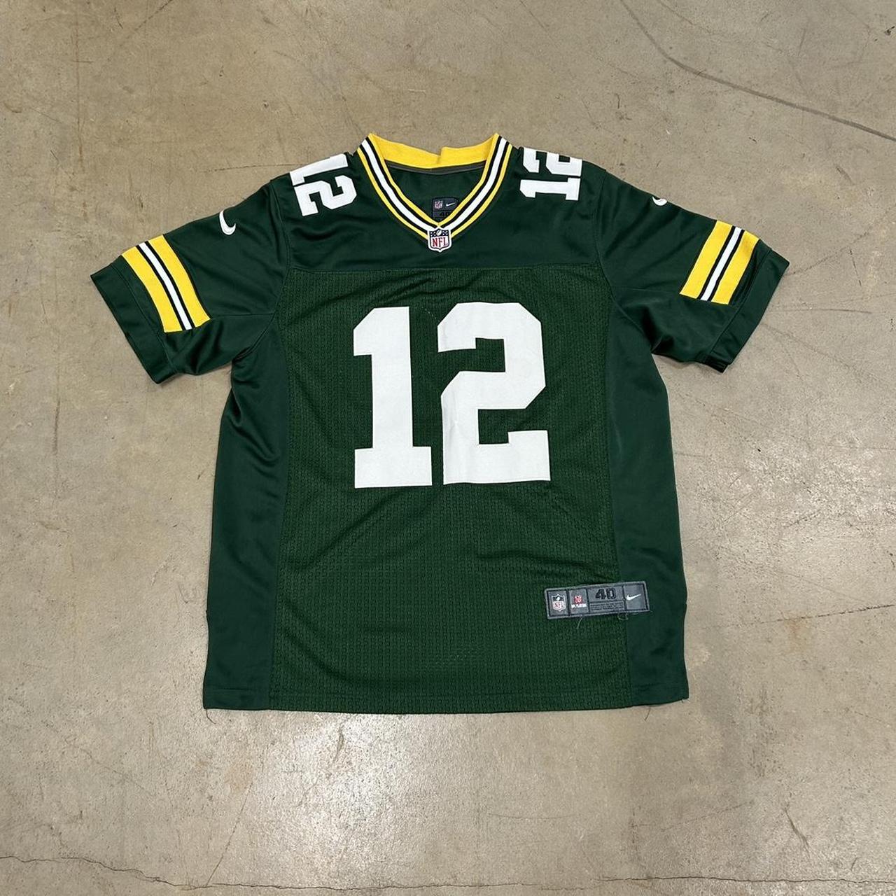 Green Bay Packers Aaron Rodgers Stitched Jersey – Size M – Good Condition