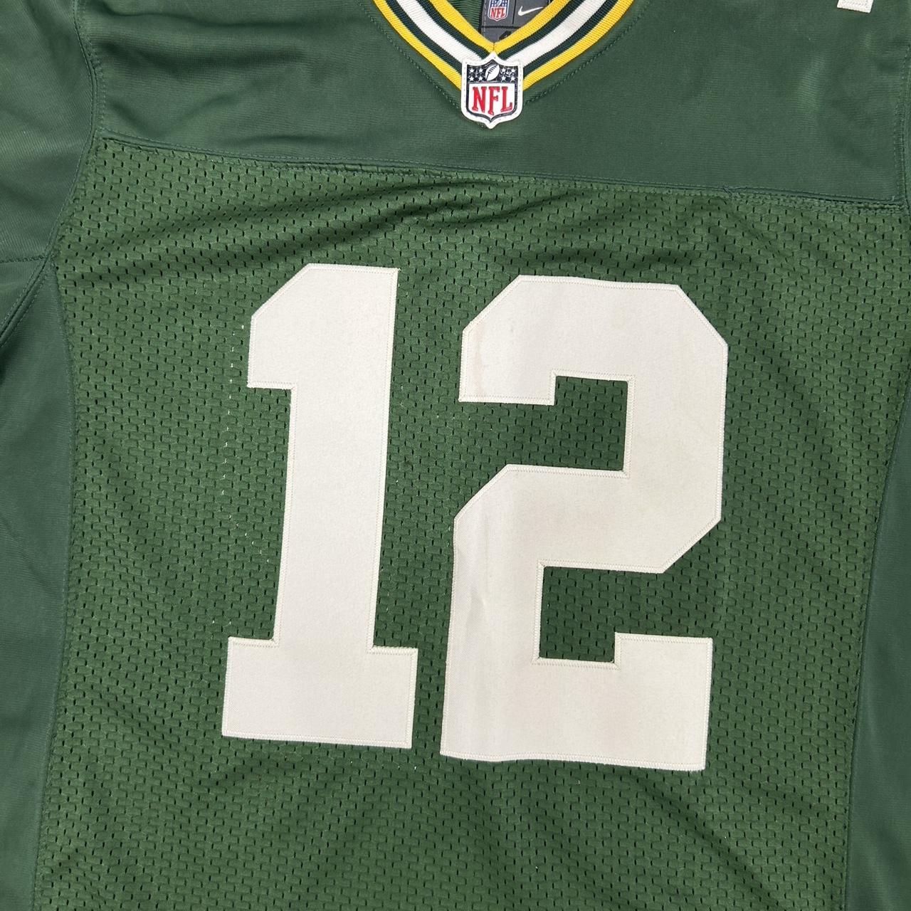 Green Bay Packers Aaron Rodgers Stitched Jersey – Size M – Good Condition