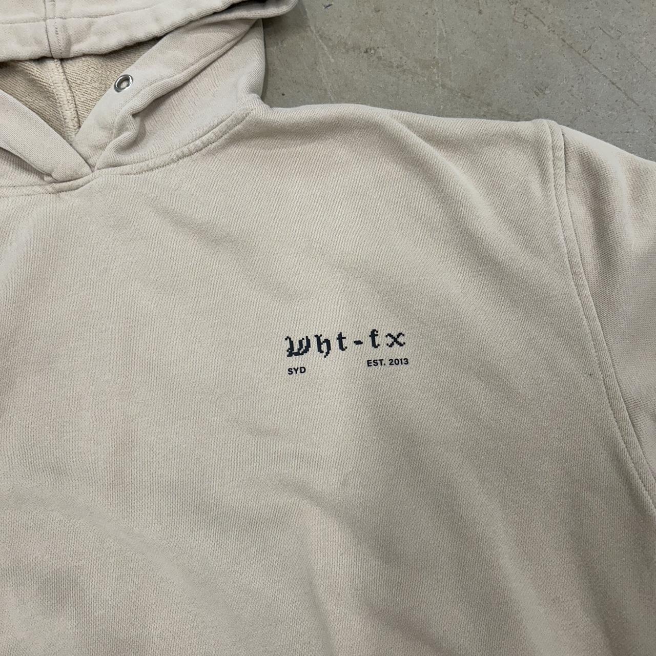 White Fox Boutique Tan Hoodie – Size S/M – Great Condition