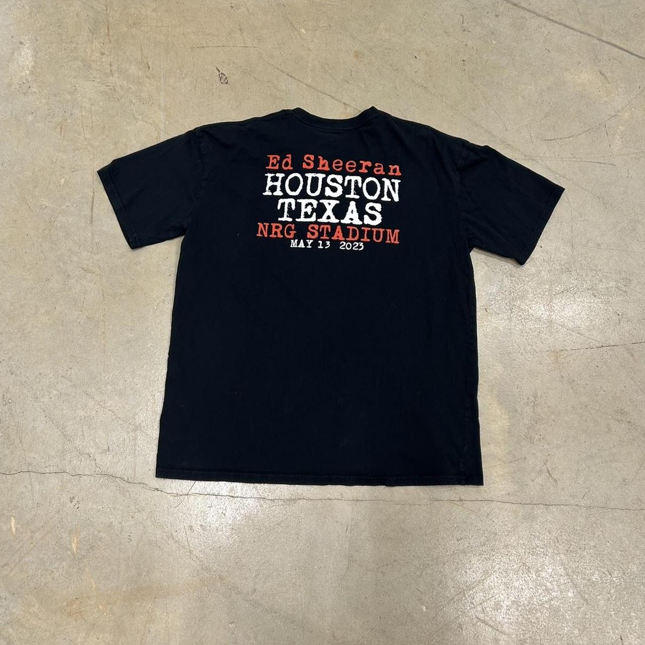 Ed Sheeran Houston Tour T-Shirt – Size 2XL – Perfect Condition