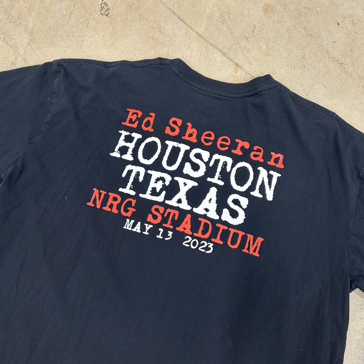 Ed Sheeran Houston Tour T-Shirt – Size 2XL – Perfect Condition