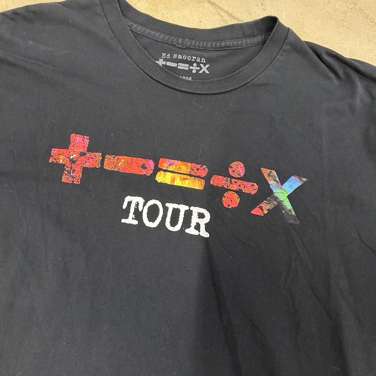 Ed Sheeran Houston Tour T-Shirt – Size 2XL – Perfect Condition