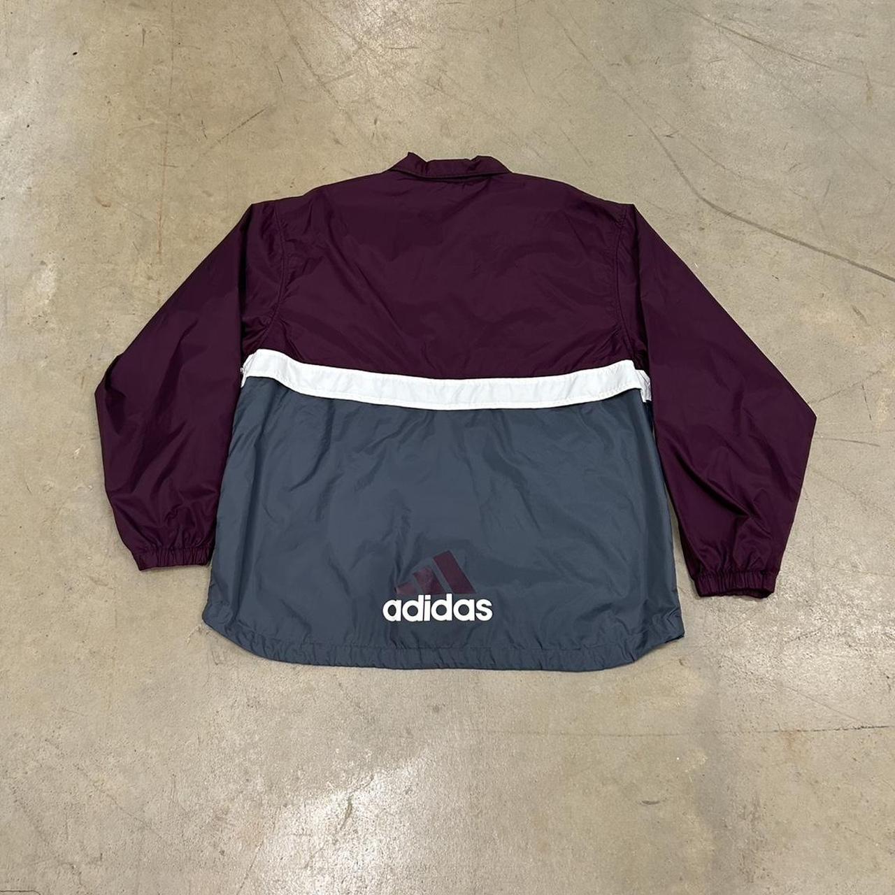 Vintage 80s Adidas Windbreaker Jacket – Size L – Great Condition