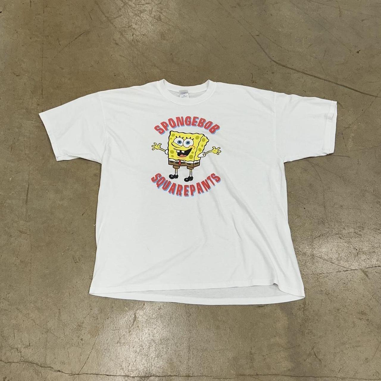 Vintage Y2K SpongeBob SquarePants Rare T-Shirt – Size 2XL – Great Condition
