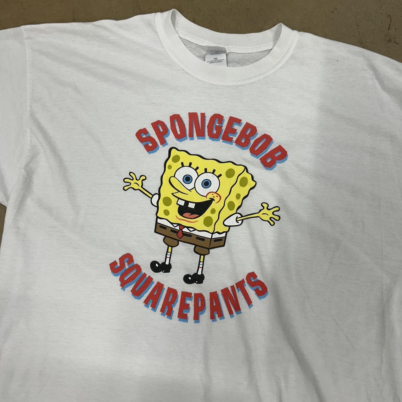 Vintage Y2K SpongeBob SquarePants Rare T-Shirt – Size 2XL – Great Condition