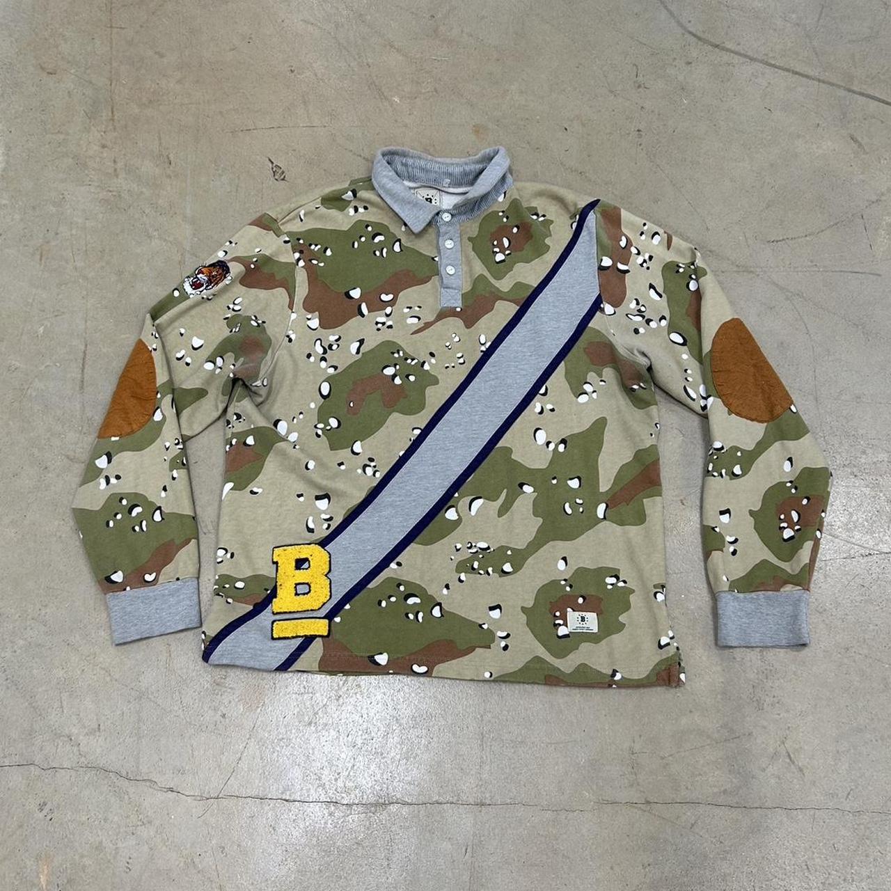 Vintage Bodega Desert Camo Big Face Polo – Size XL, Great Condition