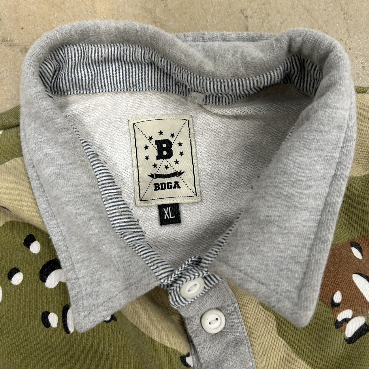 Vintage Bodega Desert Camo Big Face Polo – Size XL, Great Condition