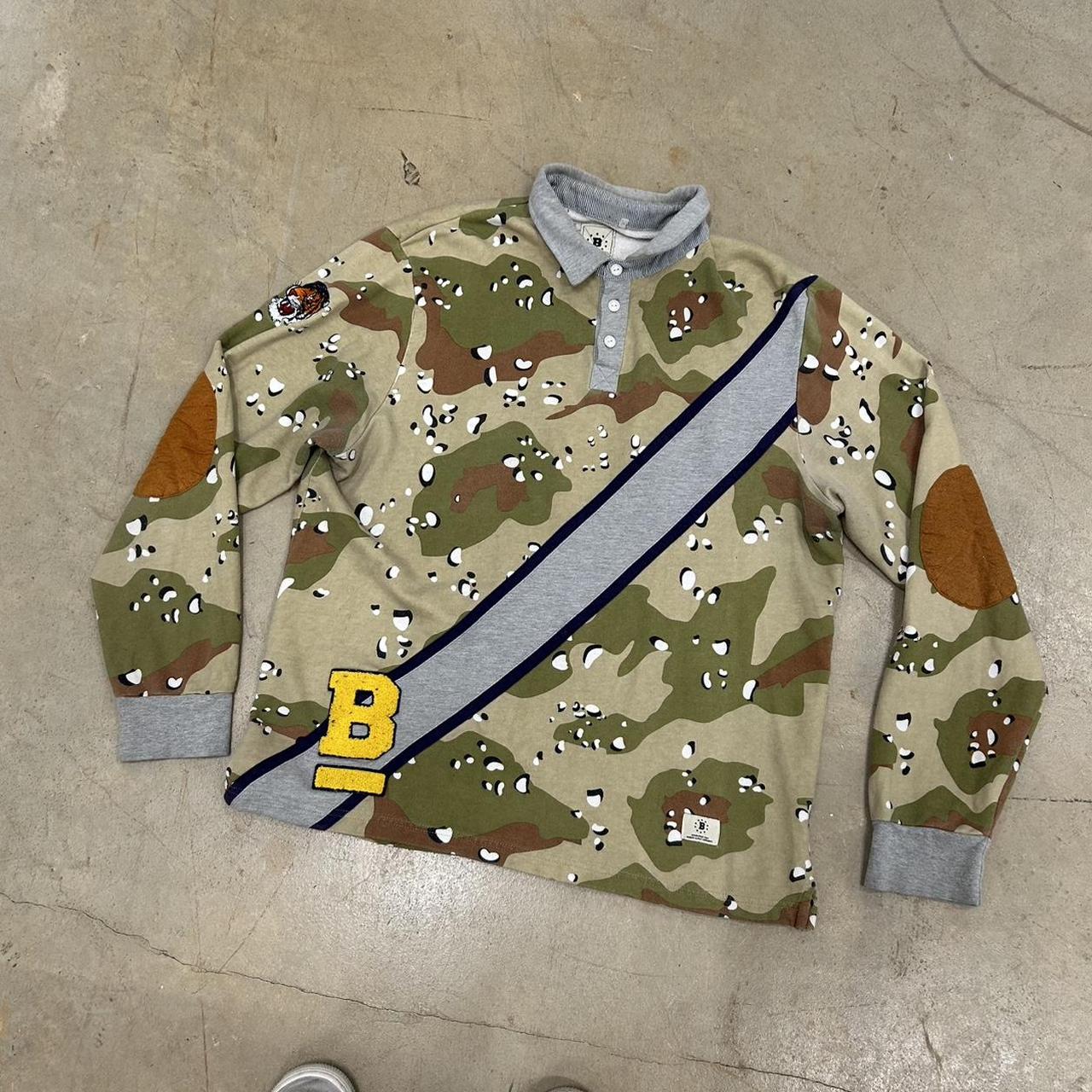 Vintage Bodega Desert Camo Big Face Polo – Size XL, Great Condition