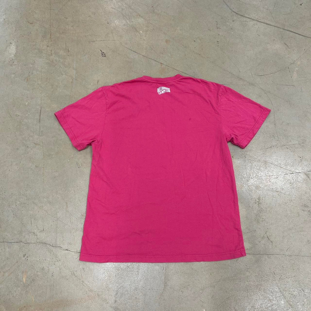 Pink Billionaire Boys Club Graphic Shirt – Size L (Oversized Fit), Great Condition, Small Stain on Back