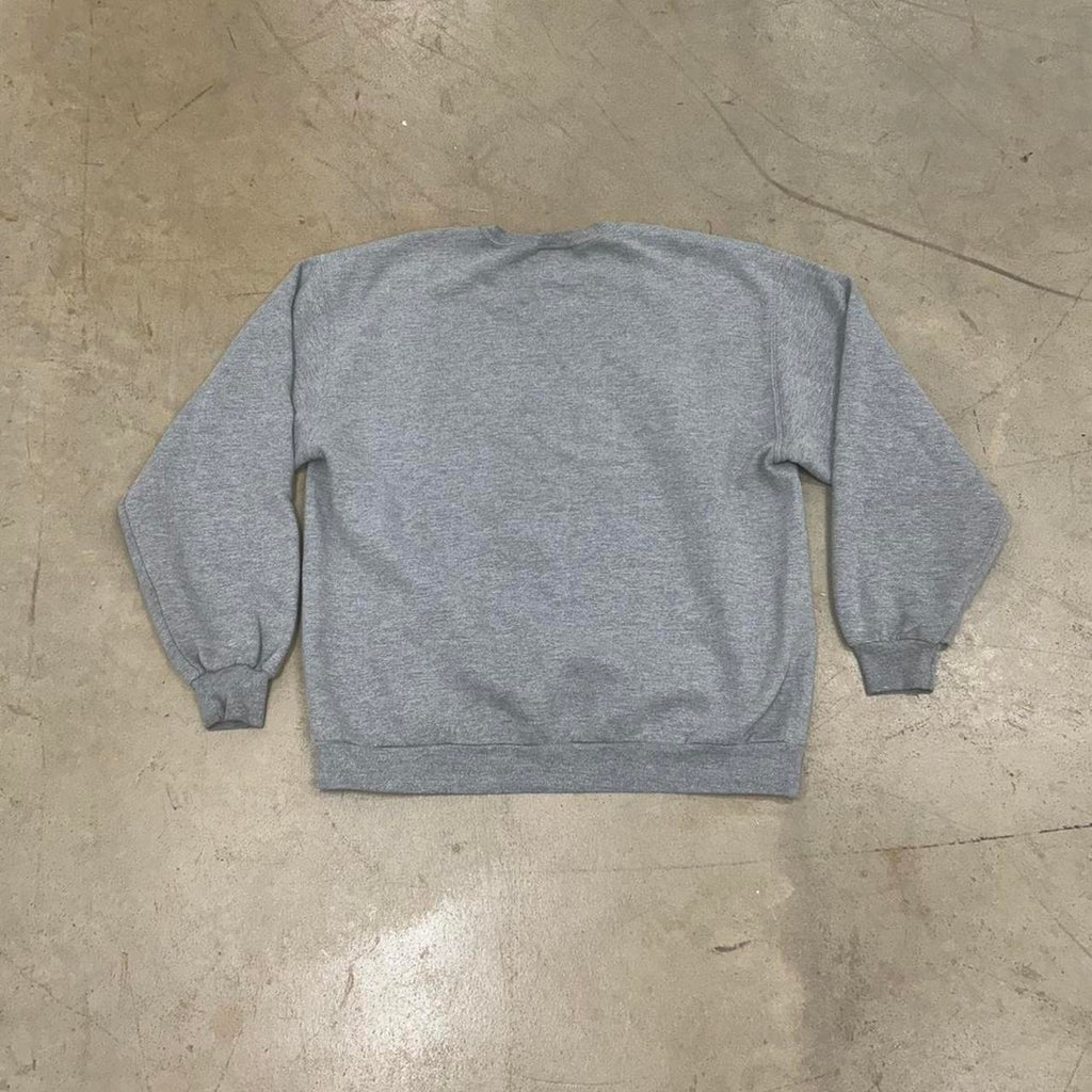 Jerzees Grey Blank Crewneck Sweatshirt – Size XL, Great Condition, Heavyweight