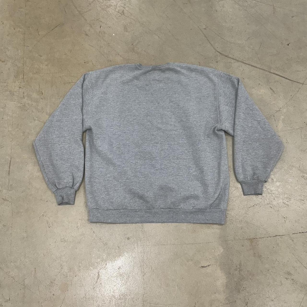 Jerzees Grey Blank Crewneck Sweatshirt – Size XL, Great Condition, Heavyweight