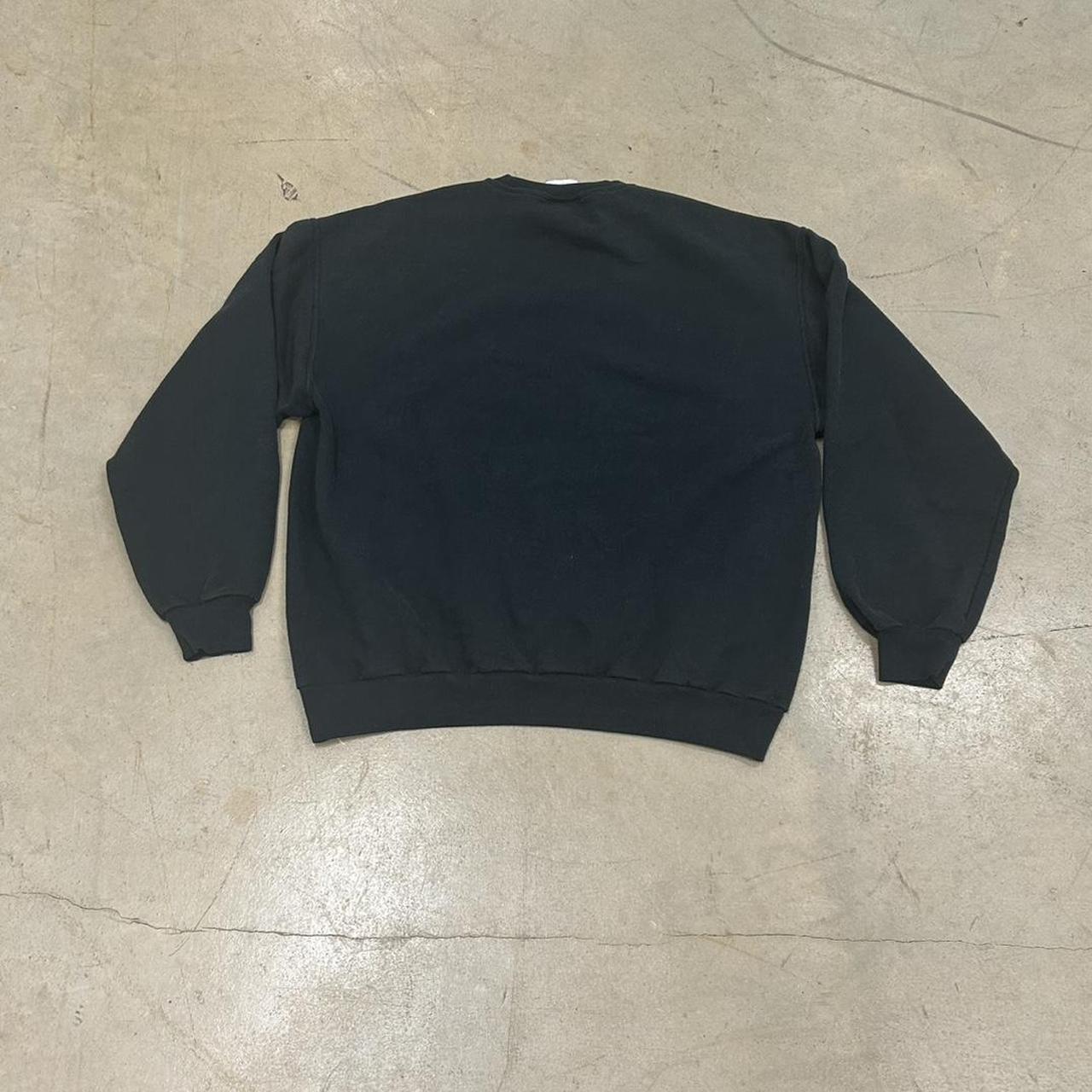 Jerzees Black Blank Crewneck – Size XL, Great Condition, Heavyweight
