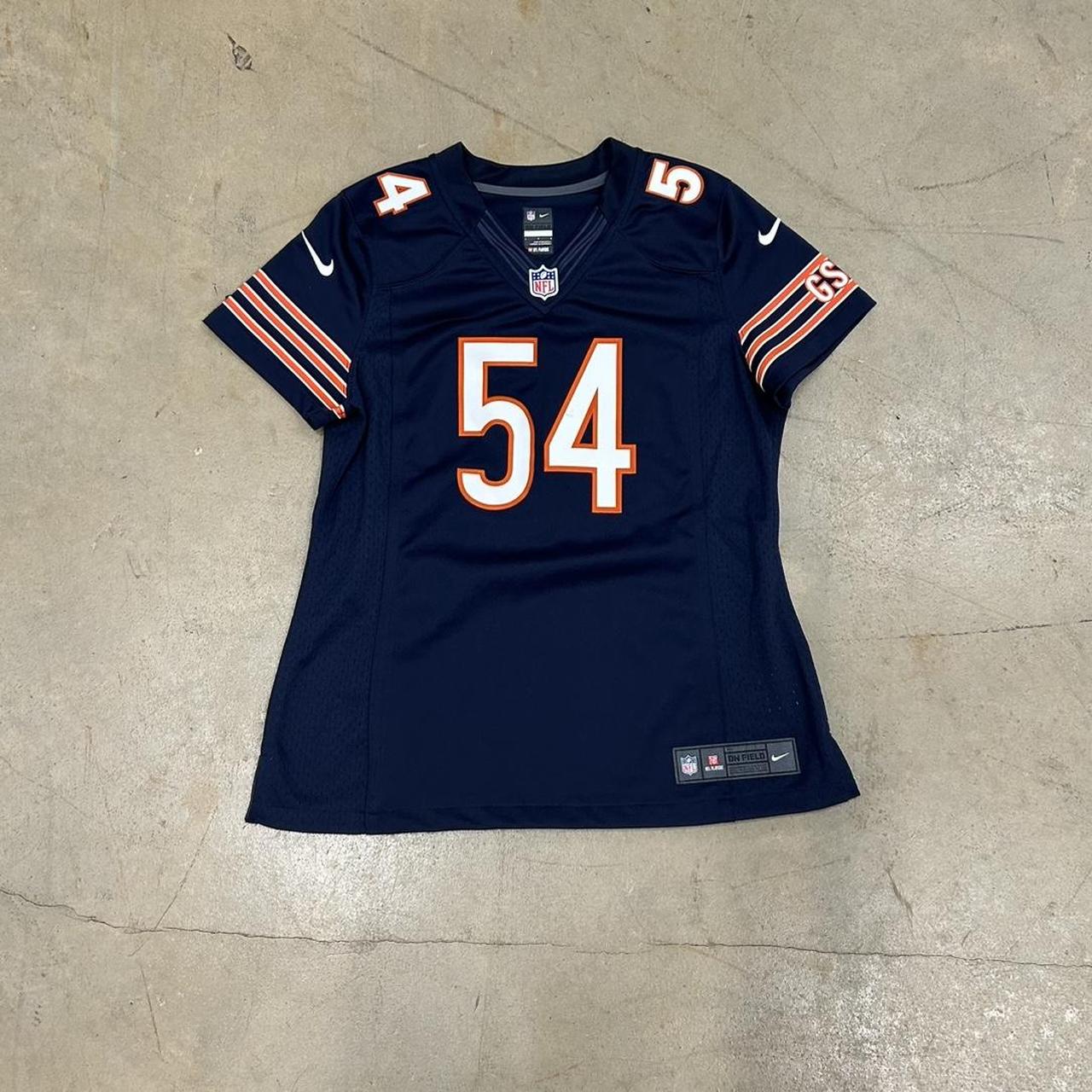Brian Urlacher Chicago Bears Navy Jersey – Women’s Size L, Great Condition