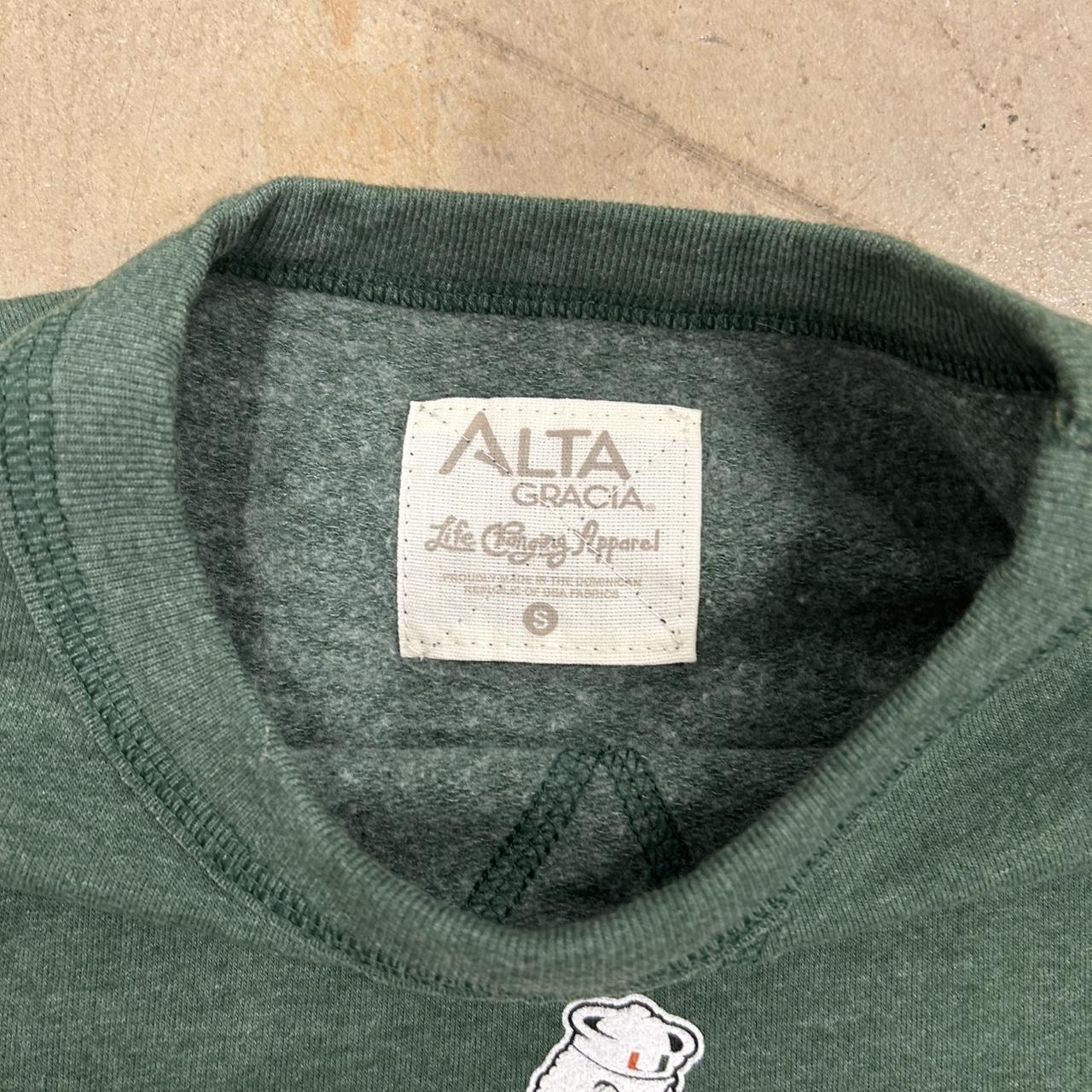 Miami Hurricanes Green Crewneck – Size S, Great Condition
