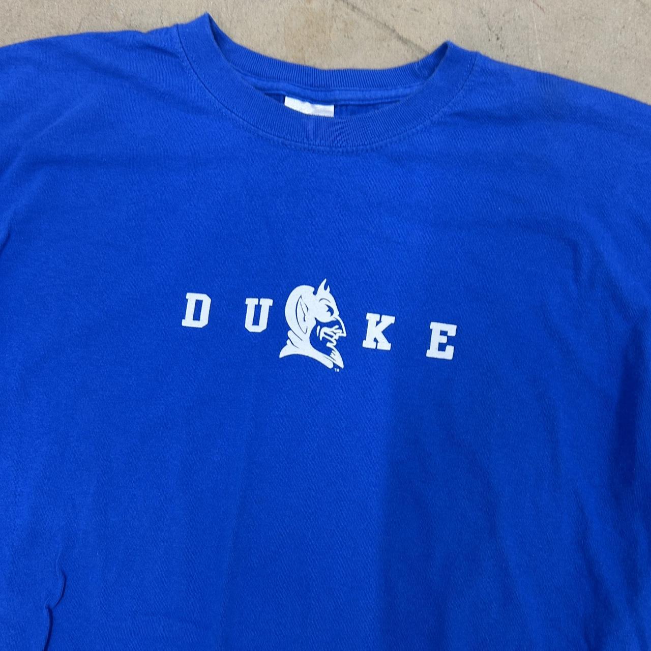 Duke Blue Devils Long Sleeve Shirt – Size L, Great Condition