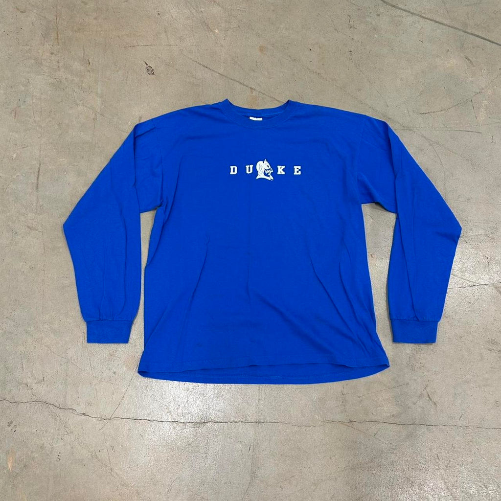 Duke Blue Devils Long Sleeve Shirt – Size L, Great Condition