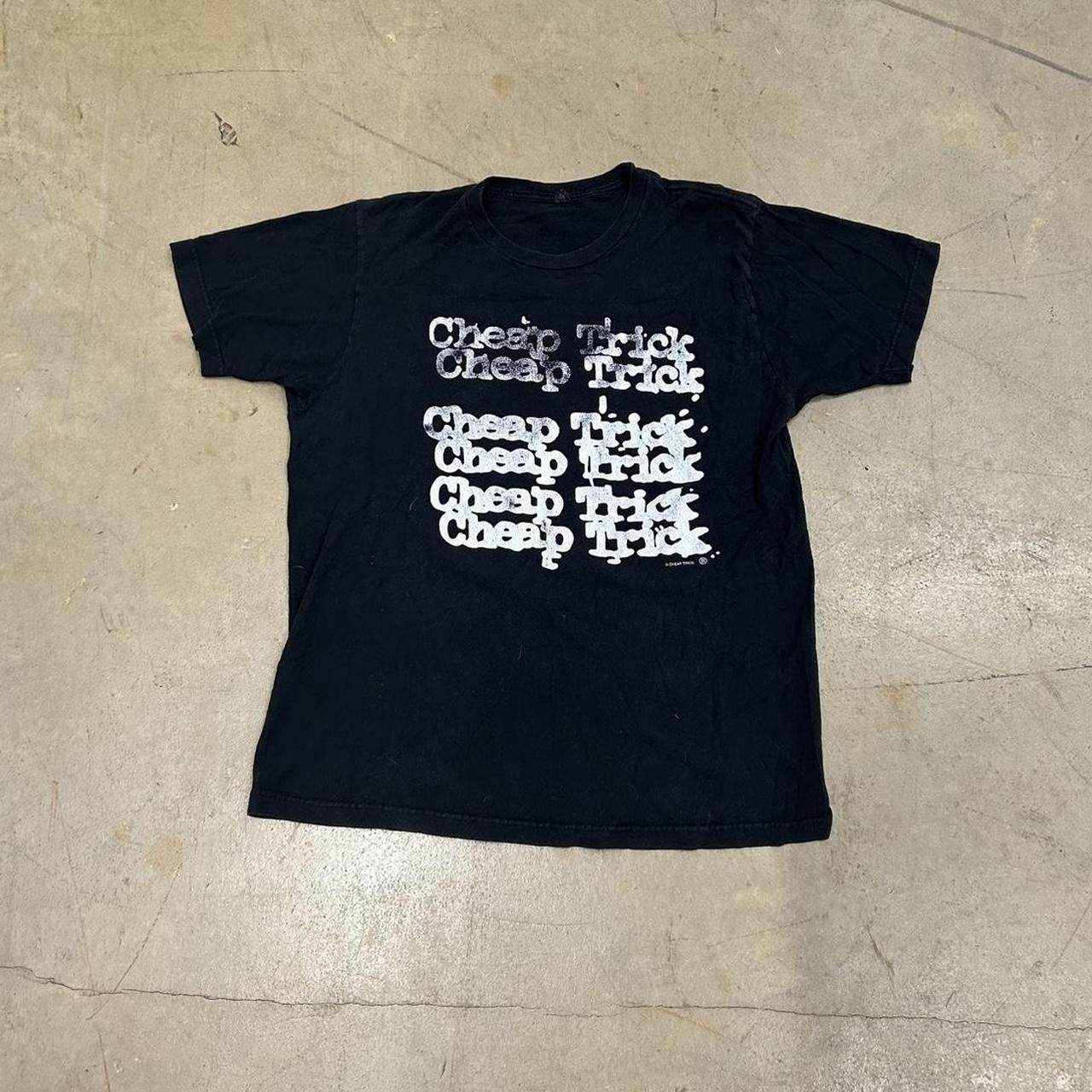 Vintage Cheap Trick Band Shirt – Size L, Tultex Tag, Okay Condition