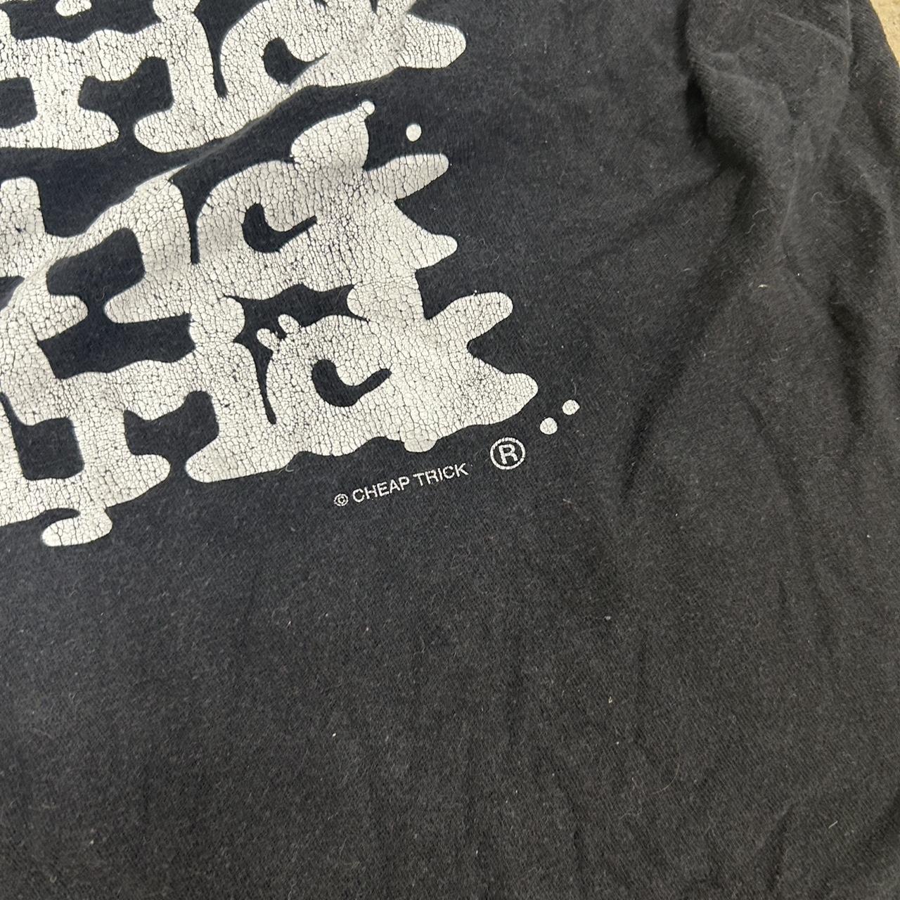 Vintage Cheap Trick Band Shirt – Size L, Tultex Tag, Okay Condition