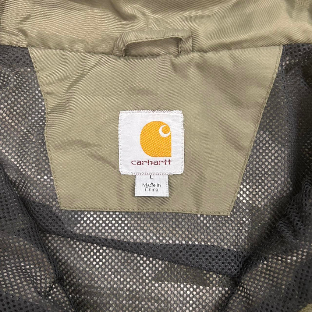 Green Carhartt WIP Nylon Jacket – Size L, Good Condition
