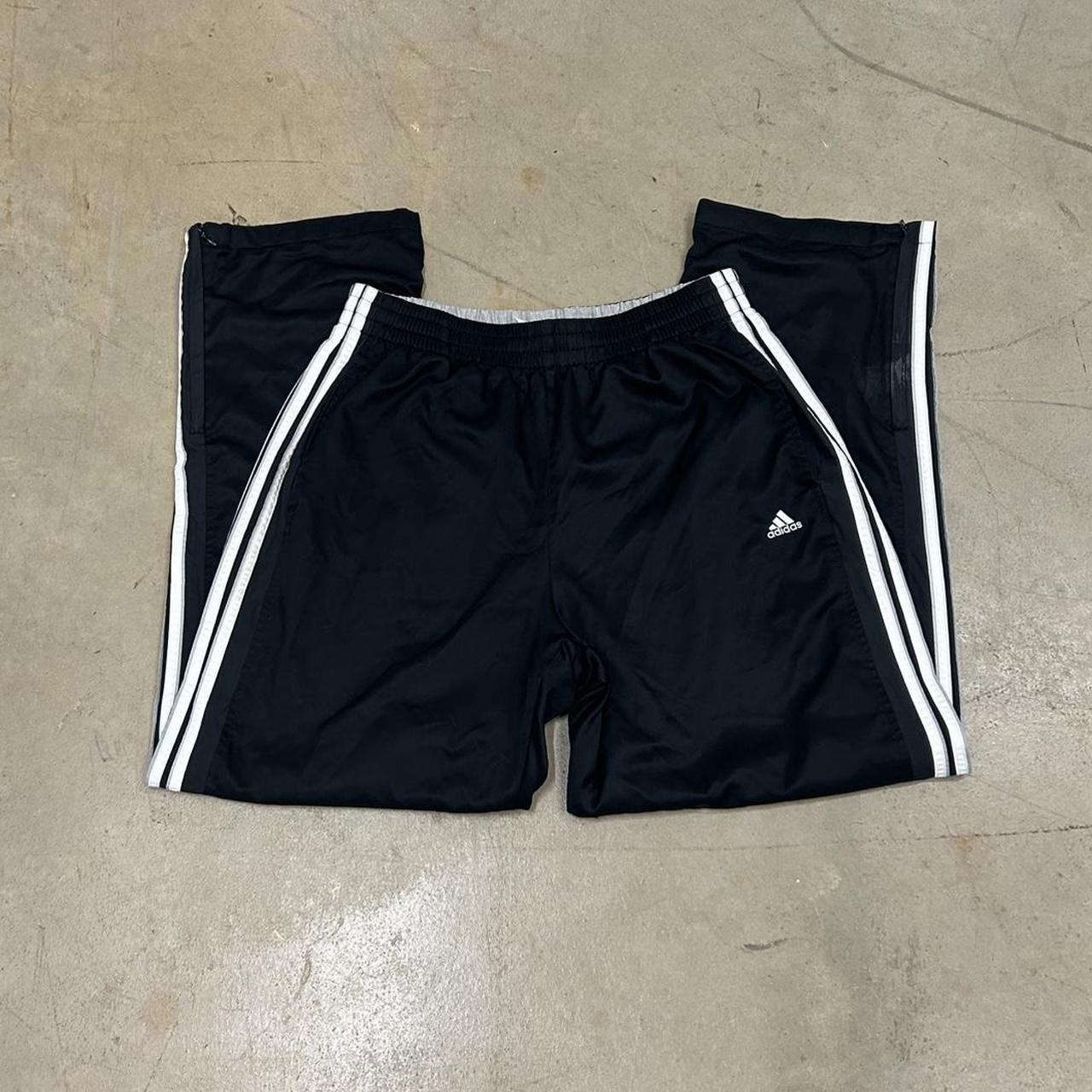 Y2K Adidas Baggy Track Pants – Size L, Good Condition
