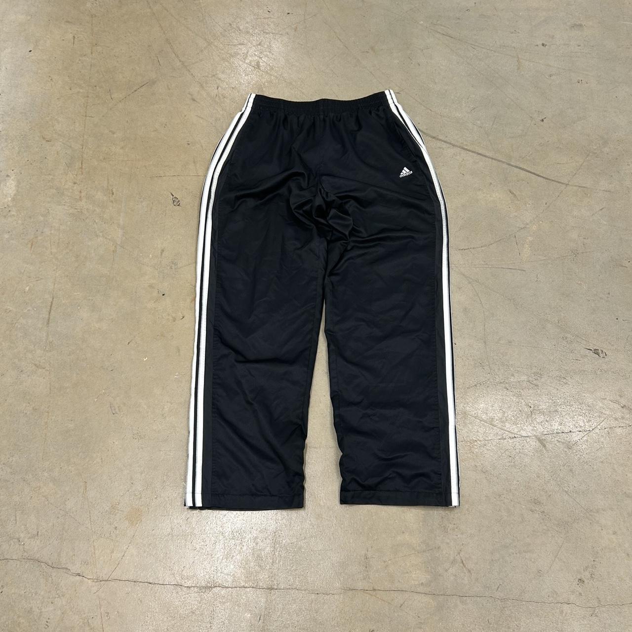 Y2K Adidas Baggy Track Pants – Size L, Good Condition