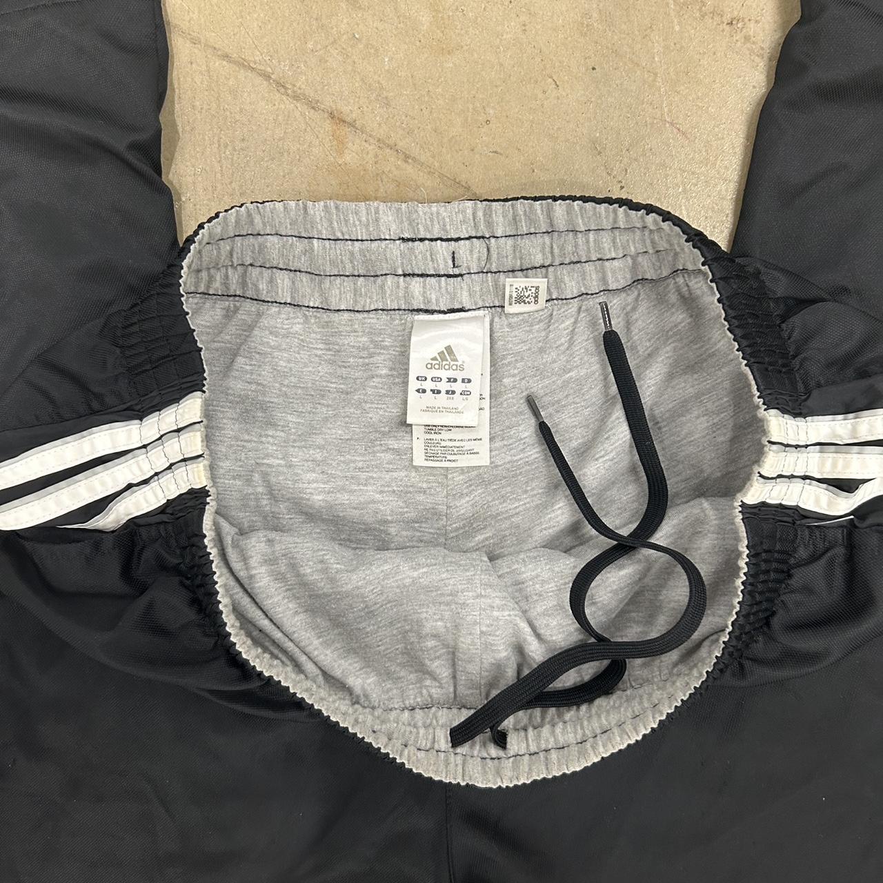 Y2K Adidas Baggy Track Pants – Size L, Good Condition