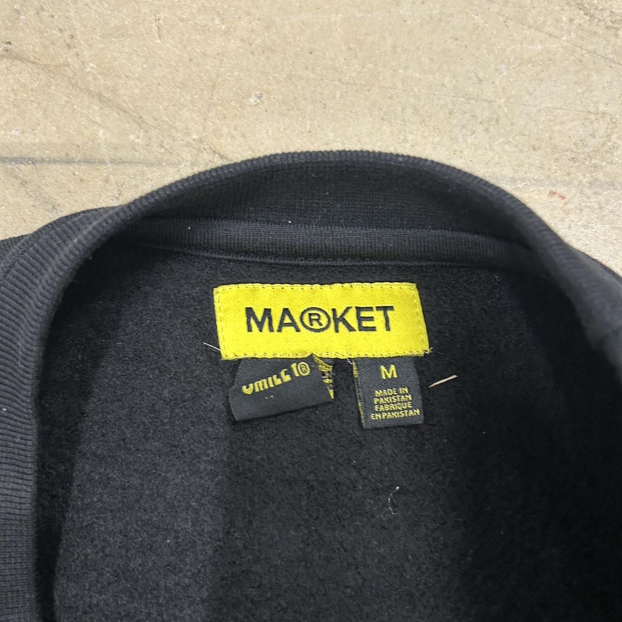 Market Smiley Face Crewneck – Size M, Perfect Condition