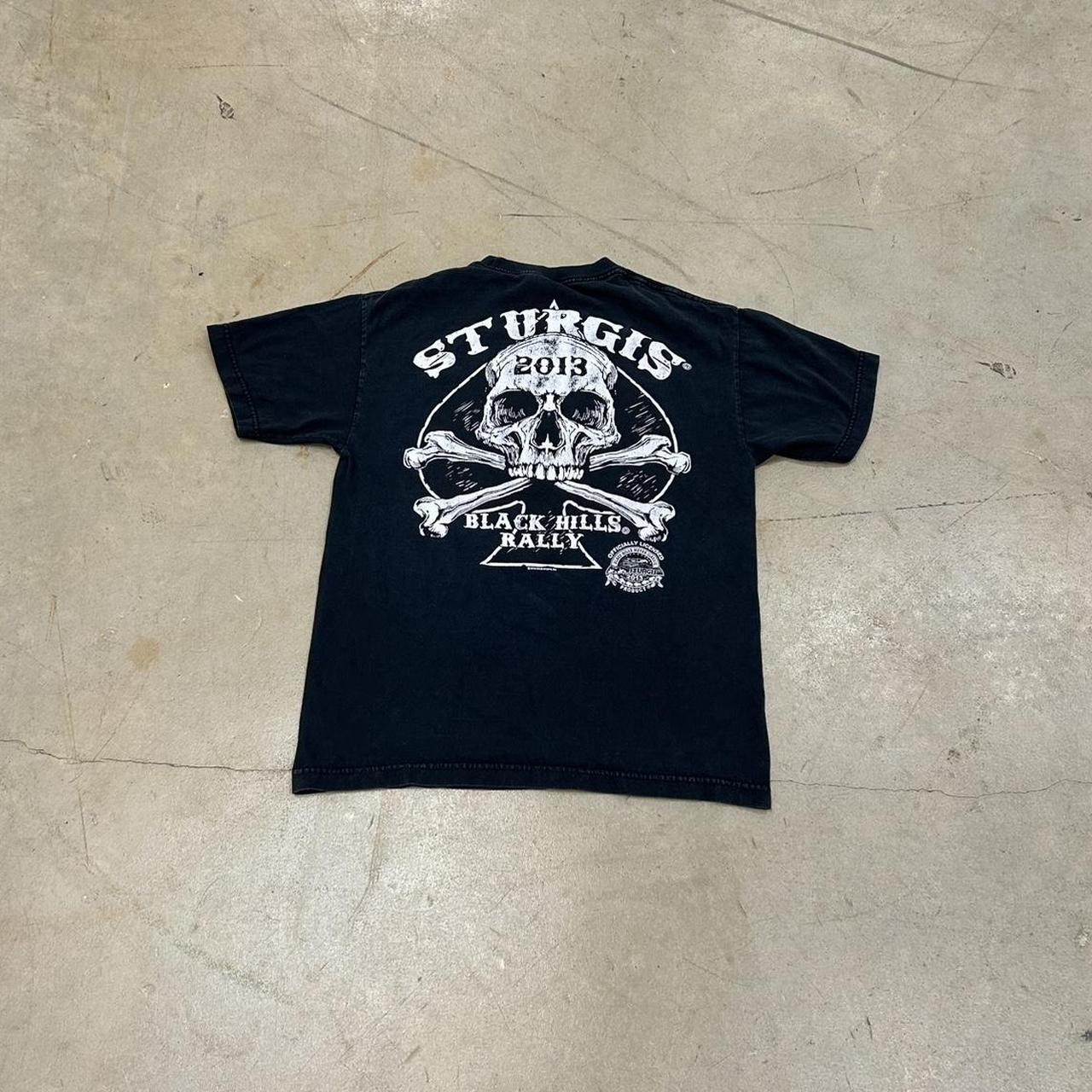 Sturgis 2013 Black Hills Rally Shirt – Size M, Good Condition