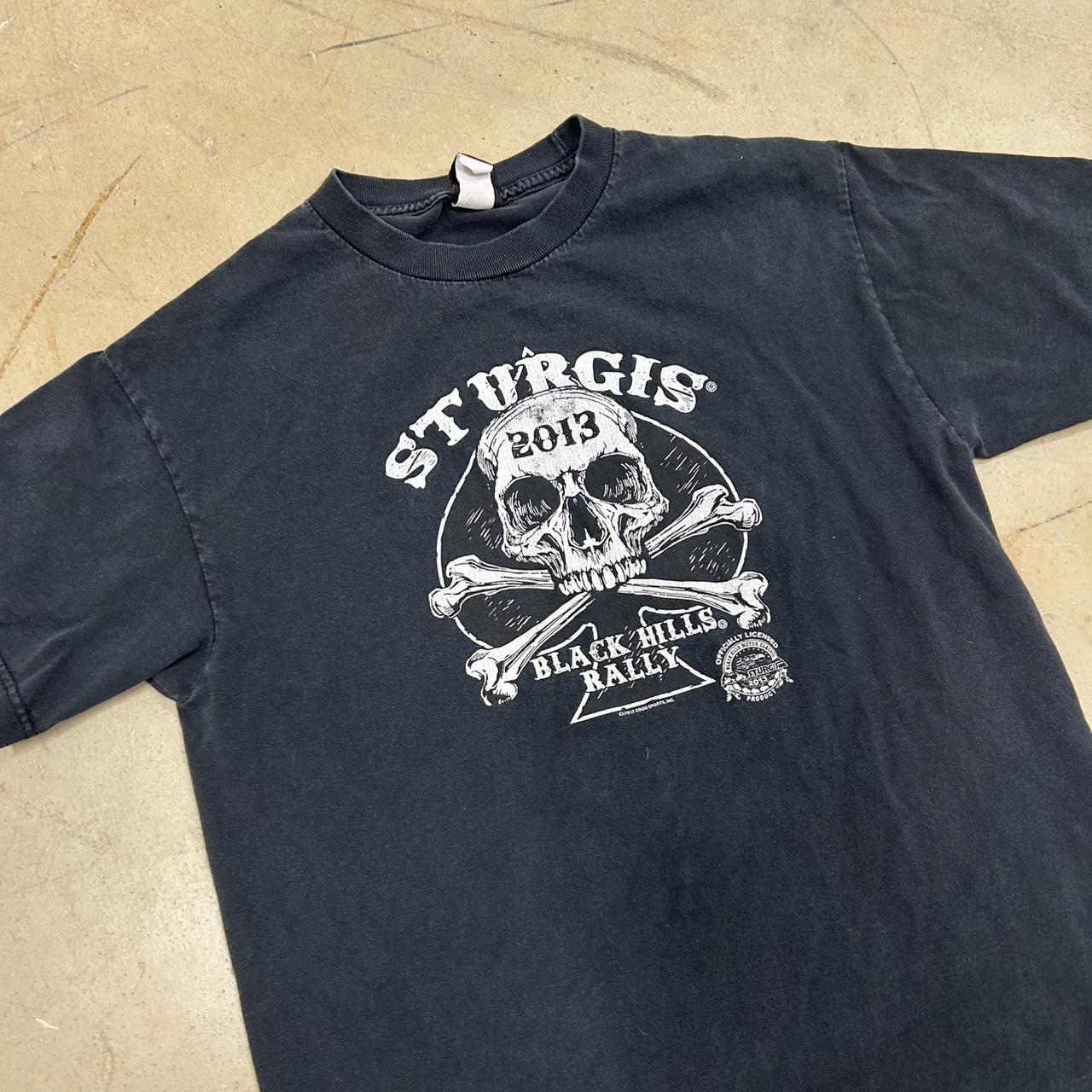 Sturgis 2013 Black Hills Rally Shirt – Size M, Good Condition