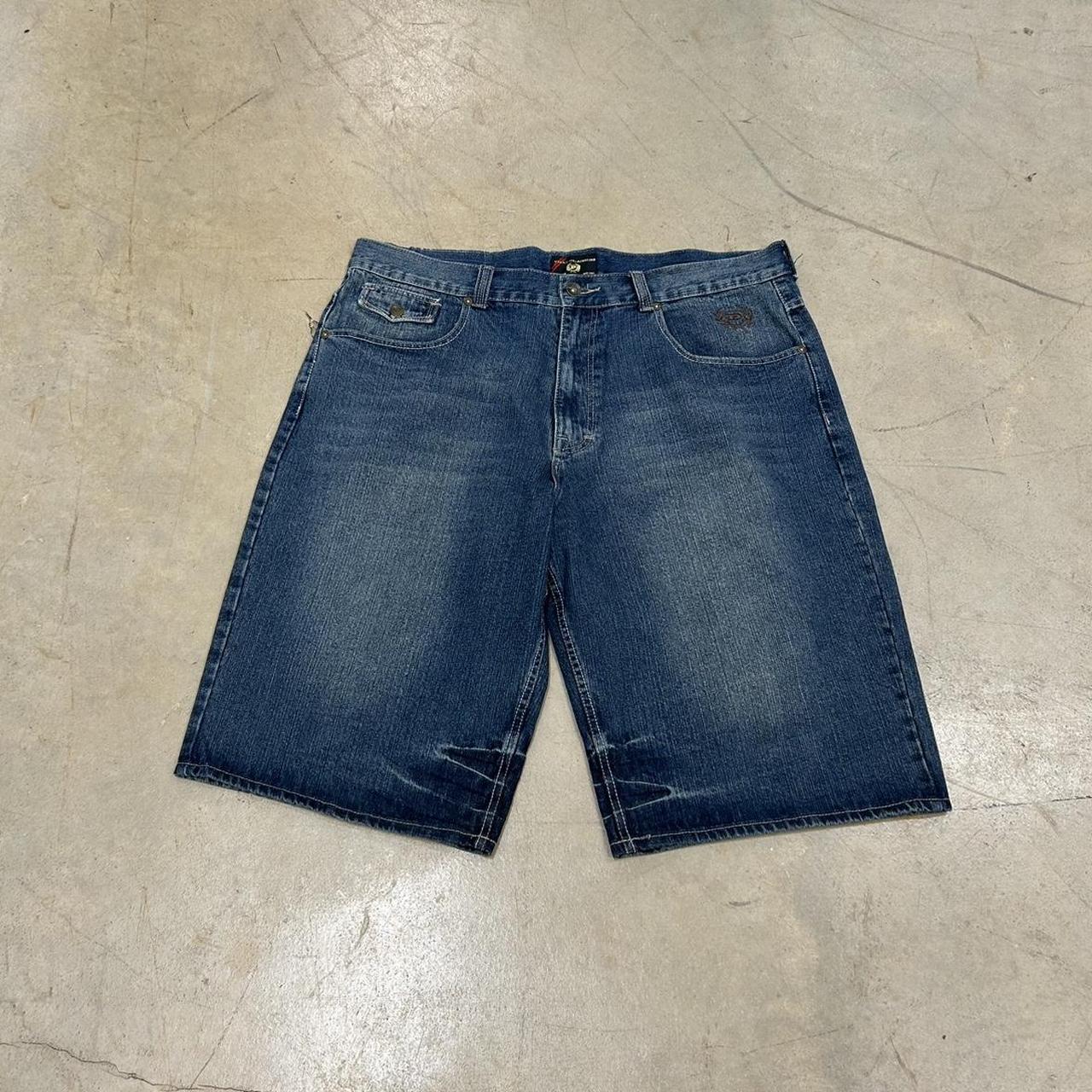Phat Farm Y2K Embroidered Jorts – Size 44, Good Condition