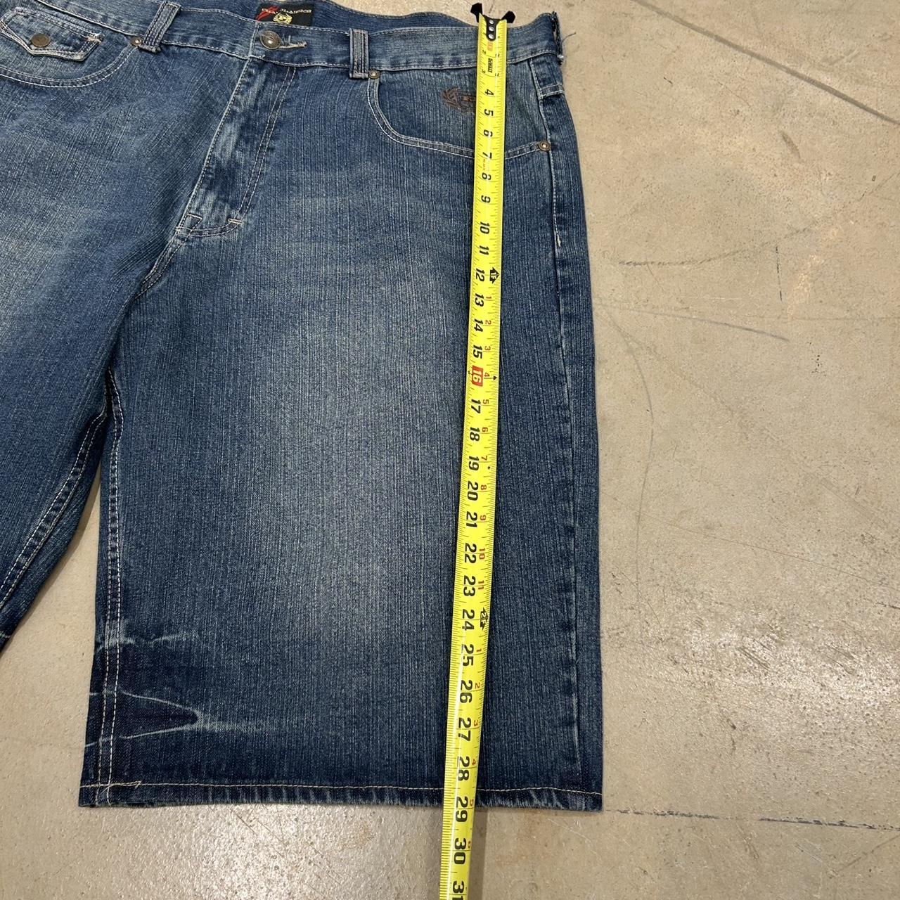 Phat Farm Y2K Embroidered Jorts – Size 44, Good Condition