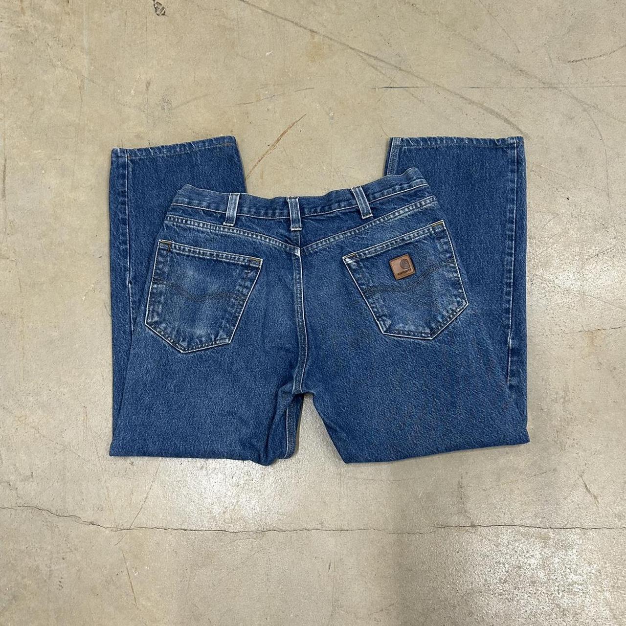 Vintage Carhartt Jeans – Size 34x30, Great Condition, Relaxed Fit